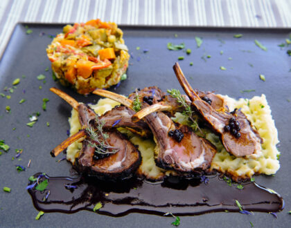 A must try signature dishes "Rack of Lamb"